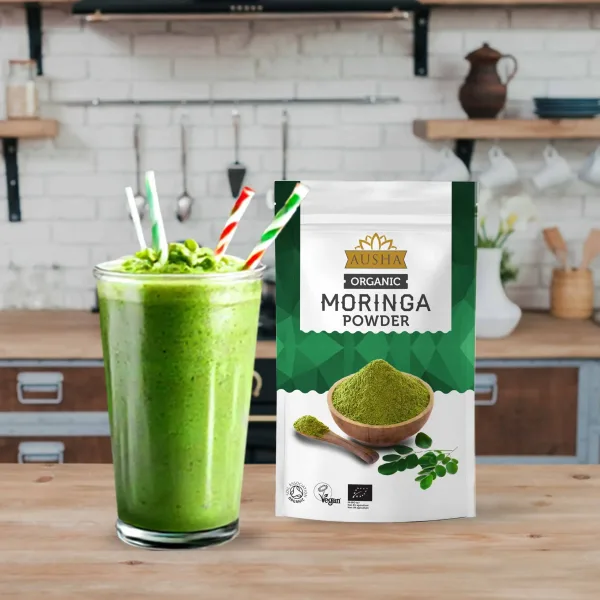 Ausha Organic Moringa Powder 100g