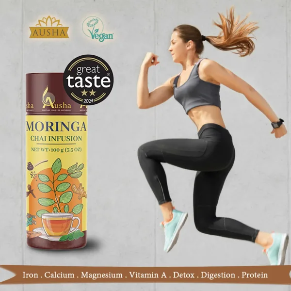 Ausha Moringa Masala Chai 100g Ausha Moringa Masala Chai 100g