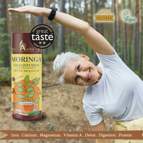 Ausha Moringa Masala Chai 100g Ausha Moringa Masala Chai 100g