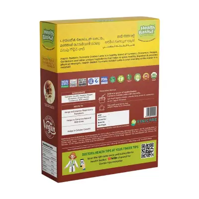 Health Basket TURMERIC GOLDEN LATTE Health Basket TURMERIC GOLDEN LATTE