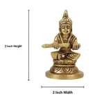 Annapoorni Round - Brass AF - 3 Inch - 220 Gms_2