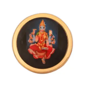 KumKum Pot Varahi – Brass – 2 Inchdia – 40 Gms
