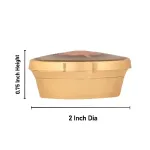 KumKum Pot Varahi - Brass - 2 Inchdia - 40 Gms_5