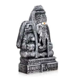 Pillayarpatti Ganesha – Resin – Stone Finish – 6 Inch