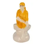 Shirdi Sai Baba Idol - Marble - 3.5 inches_1