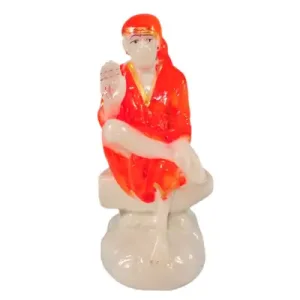 Shirdi Sai Baba Idol – Marble – 5 inch