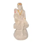 Shirdi Sai Baba Idol – Marble – 5 inch