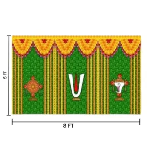 Thirunaamam Shanku Chakra Synthetic Screen
