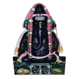 4 inch Pillaiyar Patti Ganapathy cutout