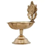 Chakra Lamp No 3 - Brass - 4.5 Inch - 130 Gms_2