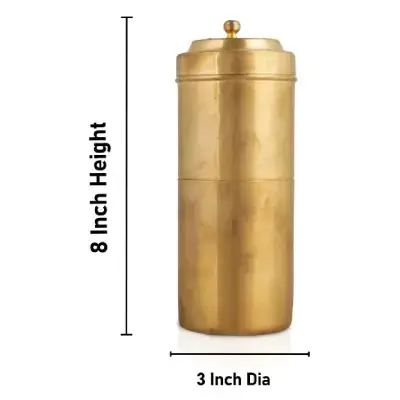 Coffee Filter No 3 – Matte Finish – Brass – 8 Inch – 410 Gms Coffee Filter No 3 – Matte Finish – Brass – 8 Inch – 410 Gms