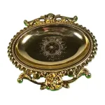 Gold Effect Pooja Tray _1