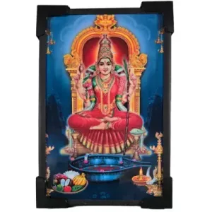 Kamakshi Amman Picture – 6 x 4 Inches