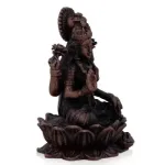 Lakshmi Sitting On Lotus - Copper - 2 Inch - 70 Gms_2
