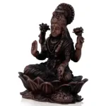 Lakshmi Sitting On Lotus - Copper - 2 Inch - 70 Gms_3