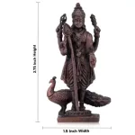 Peacock Murugar - Copper - 2.75 Inch - 85 Gms_5