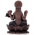 Saraswati Sitting On Lotus - Copper - 2 Inch - 70 Gms_4