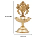 Shank Lamp No 3 - Brass - 4.5 Inch - 120 Gms_5