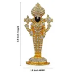 Standing Balaji Murti - Stone - 3.5 x 1.5 Inches_4