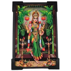 Vasthu Lakshmi Devi picture – 6 x 4 inches