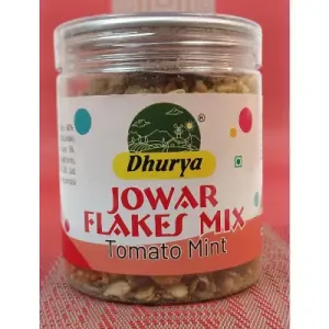 Dhurya JOWAR FLAKES TOMATO AND MINT 100GMS
