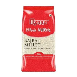 Manna Bajri Millet-1kg (pack of 12)