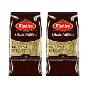Manna Brown Top Millet 1kg (pack of 2)