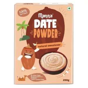 Manna Dates Powder 200g (pack of 3)