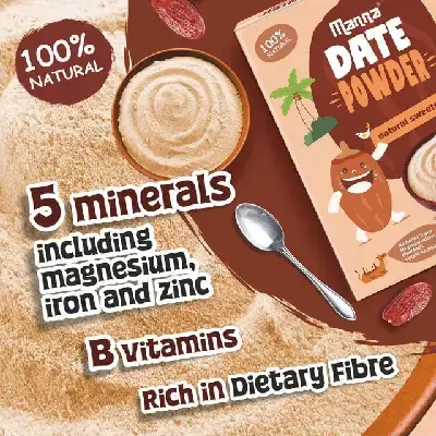 Manna Health Mix 500g and Manna Date Powder 200g Combo Pack | All Natural Kids Nutrition Drink + All Natural Sweetner For Kids Manna Health Mix 500g and Manna Date Powder 200g Combo Pack | All Natural Kids Nutrition Drink + All Natural Sweetner For Kids