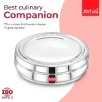 SS Utensils - Avias Spice Box Deluxe SS (Small)_best culinary companion