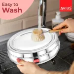 SS Utensils - Avias Spice Box Deluxe SS (Small)_easy to wash
