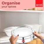SS Utensils - Avias Spice Box Elegant SS (Small)_organise (1)