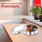 SS Utensils - Avias Spice Box Elegant SS (Small)_premium kitchen