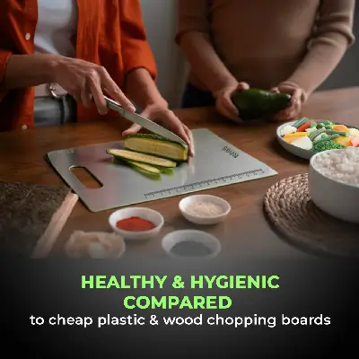 Stainless Steel Chopping Board ( 40*30 cm ) Stainless Steel Chopping Board ( 40*30 cm )