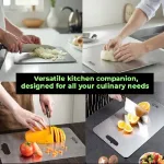 Stainless Steel Chopping Board ( 40_30 cm )_7