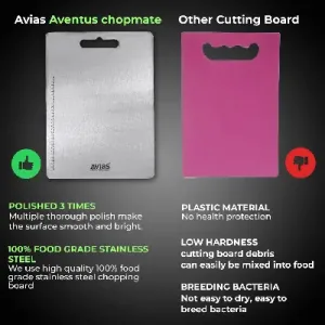 Stainless Steel Chopping Board ( 40*30 cm )