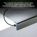 Stainless Steel Platform Chopping Board 41_31cm_8