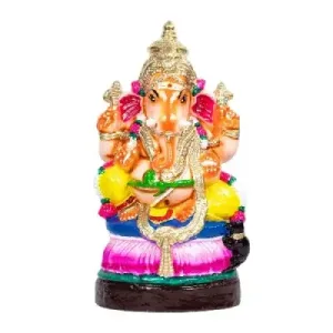 Ganapati Big – Clay – 15 Inch Right Trunk