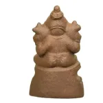 Ganapati Maha - Clay - 8 Inch Right Trunk_4