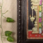 Tanjore Painting - Tirupathi Balaji - Flat (Gold Foil) - 15x12 inch - WL3970_2