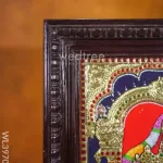 Tanjore Painting - Tirupathi Balaji - Flat (Gold Foil) - 15x12 inch - WL3970_7