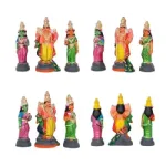 Arupadai Veedu Murugan Set Clay 9 Pcs_2