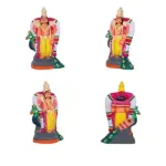 Arupadai Veedu Murugan Set Clay 9 Pcs_3