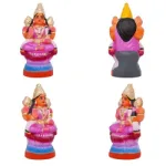 Ashtalakshmi Set Clay 6 Inch_6