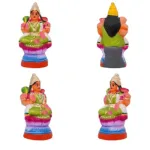 Ashtalakshmi Set Clay 6 Inch_8