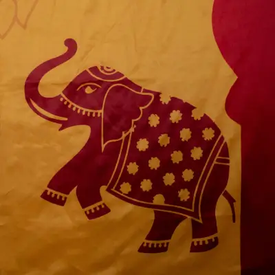 Back Drop Design – Elephant Prints – WBG1870 Back Drop Design – Elephant Prints – WBG1870