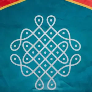 Back Drop Design – Kolam Prints – WBG1871