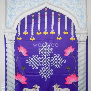 Back Drop - Pichwai Thoranam - WL4215-2
