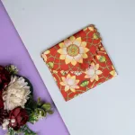 Pichwai Printed Coin Purse - 4 inch _ 3