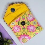 Pichwai Printed Coin Purse - 4 inch _11